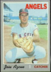 1970 Topps Baseball Cards      294     Jose Azcue